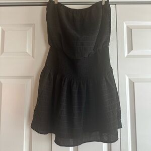 Black Strapless Dress- Pants Store- Size Large